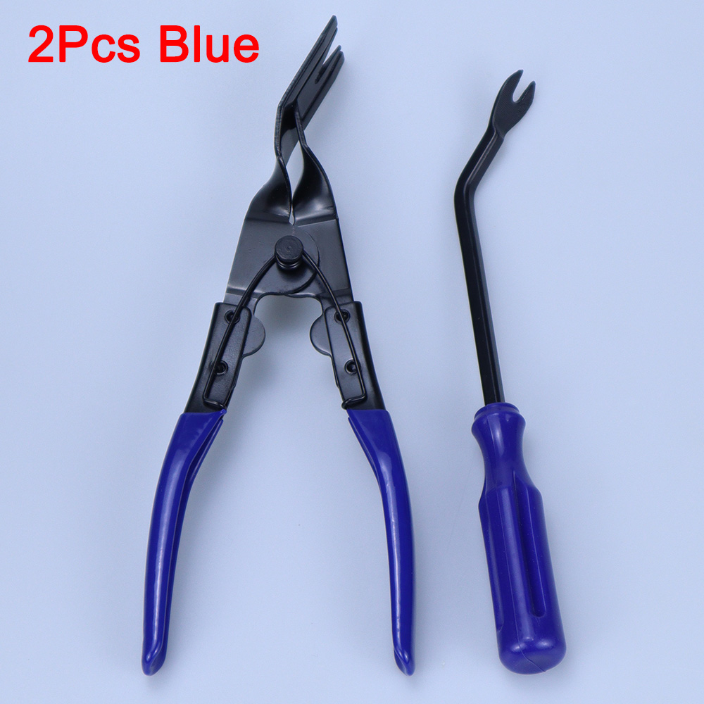 Clip Pliers Set Fastener Remover Auto Upholstery Combo Repair Kit for Car Car Panel Dashboard Pry Tool Kit: Orange
