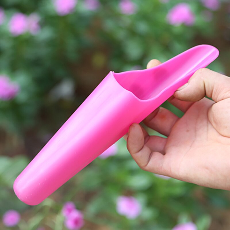 Pala de plástico para el suelo, pala de vaso para suculentas, bonsái DIY, para cultivo de plantas de jardinería, herramientas de jardín en maceta, 23x5,5 cm, 1 ud.