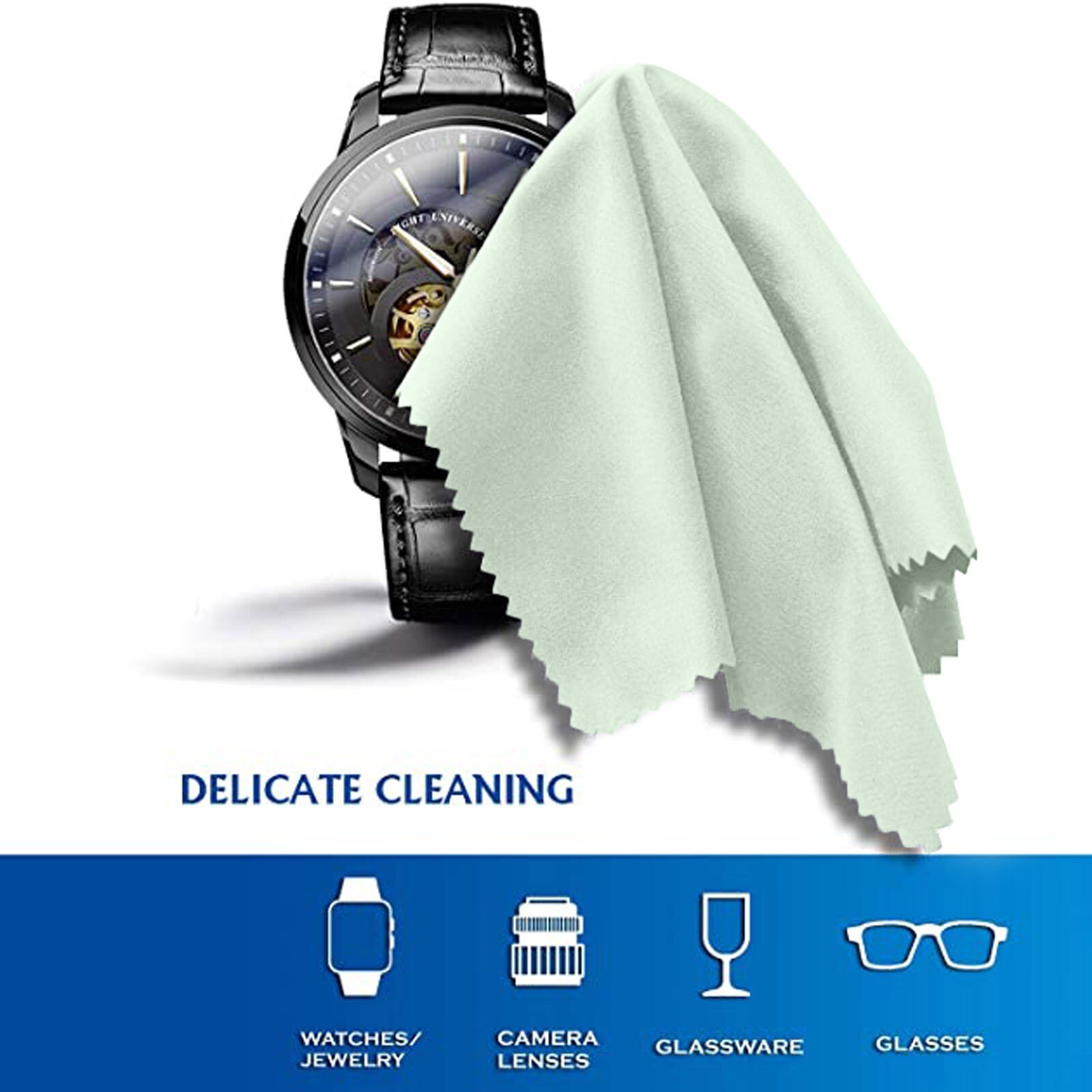 1/2/5 Pc Microfiber Square Cleaning Cloth For Phone Screen Green Gray Camera Microfiber Cleaning Towel Lens Glasses