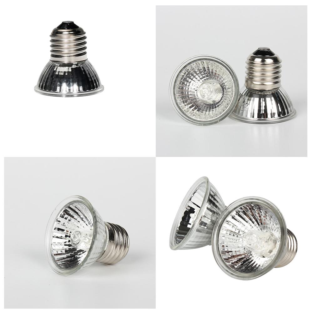 Sköldpadda sol tillbaka glödlampa fullt spektrum reptil kalcium ödla ultraviolett värme lampa glödlampa ljus värmare husdjur reptil sköldpadda gruvar