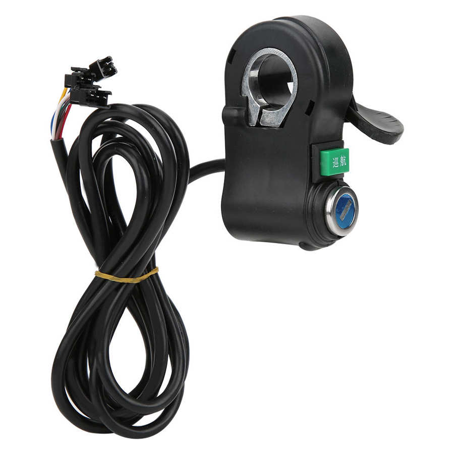 Handlebar switch Automatic identification Multi-function thumb lock Cruising Electric bicycle Voltage display Handlebar switch