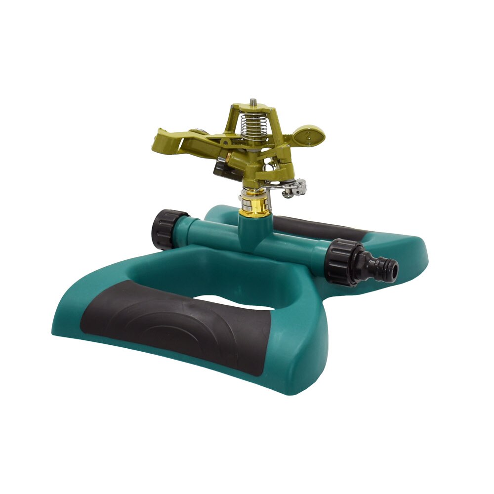 Zinc Alloy Water Watering Sprinkler Sprayer Lawn Garden Rocker Sprinkler With Nozzle Support Adjustable Farm Irrigation Kits