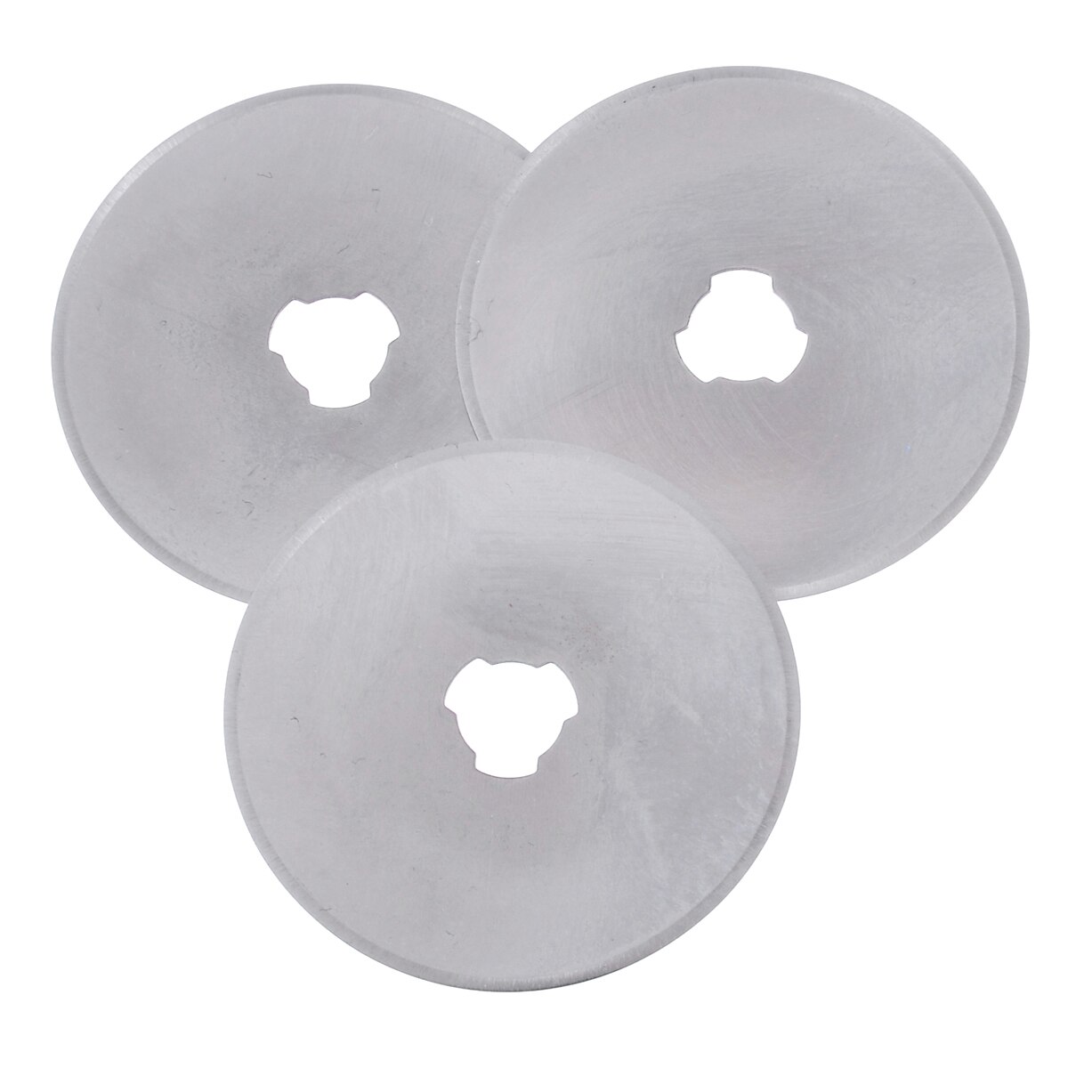 20pcs/set Alloy Tool Steel Rotary Cutter Blades 45mm Silver Rotary Cutter Refill Blades Quilter Sewing Fabric Cutting Tool