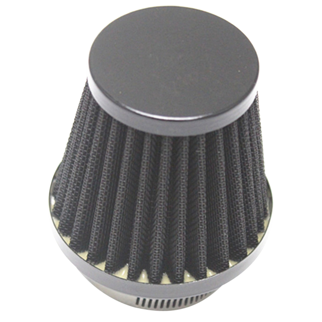50mm Universal Car Auto Air Intake Filter High Flow Round Cone Cold Cleaner