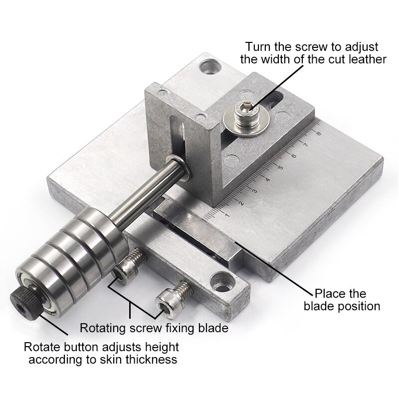 Lederband Cutter Splitter Schäl Werkzeug Gurt Gürtel Schneiden Maschine Leder Handwerk DIY Leder Schneiden Maschine