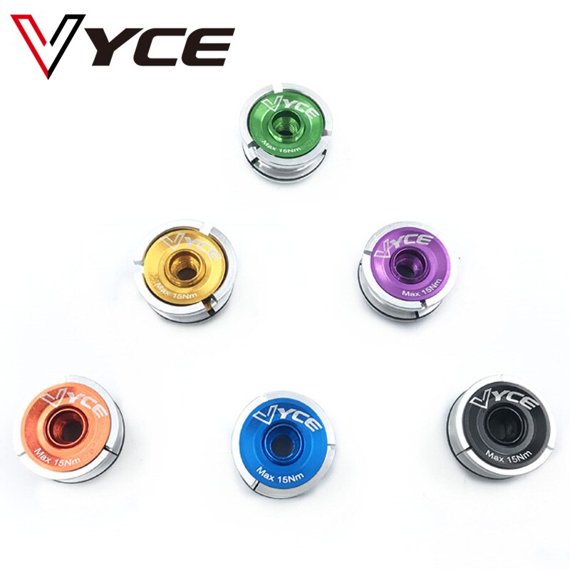 Ultra Light Expander plug Bicycle Fork Headset Stem Top Cap Key Expander 28.6mm 1 1/8 Steerer Plug For Road MTB Bike Accessories