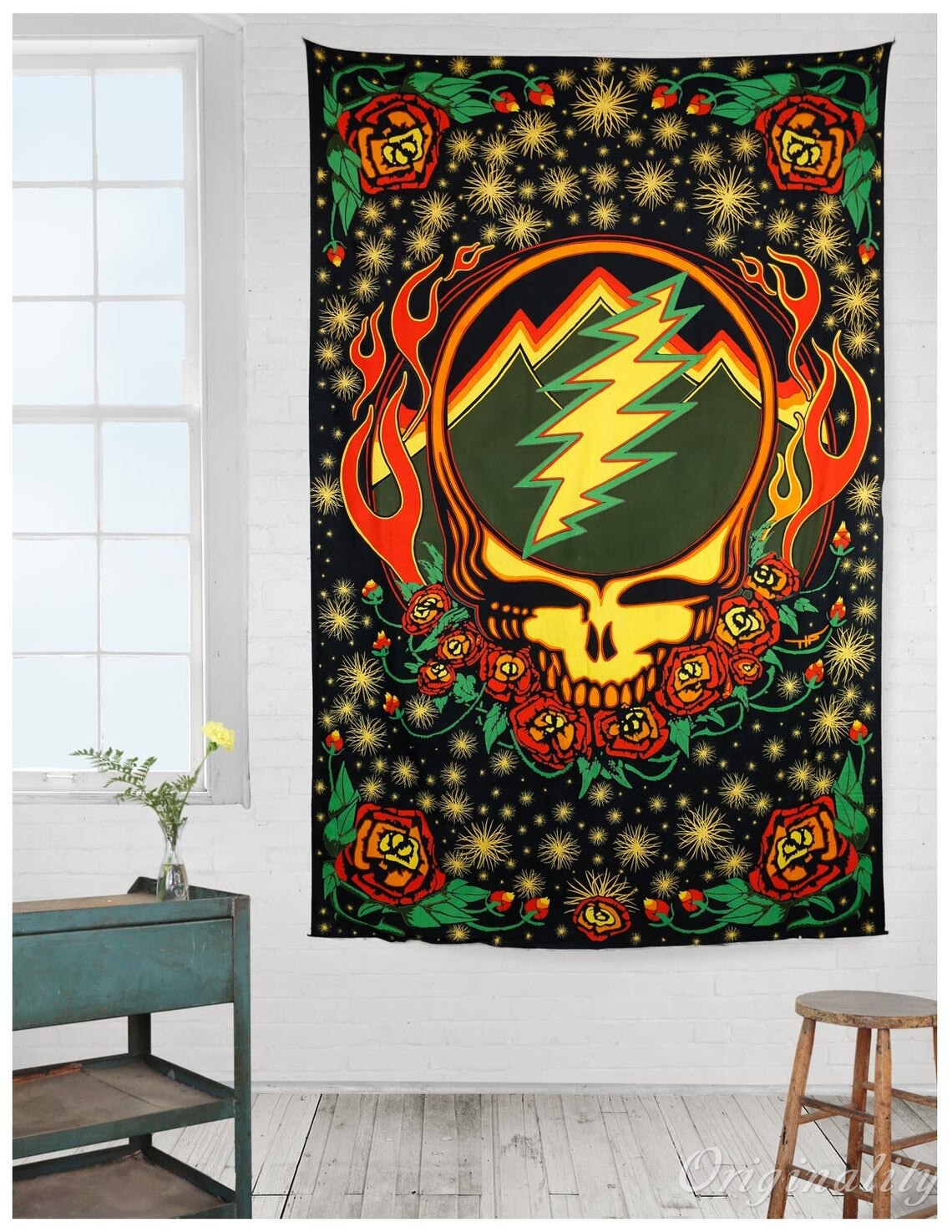 Fantastic Grateful Dead Unique Tapestry Fairy Nymph Wall Hanging Home Decoration