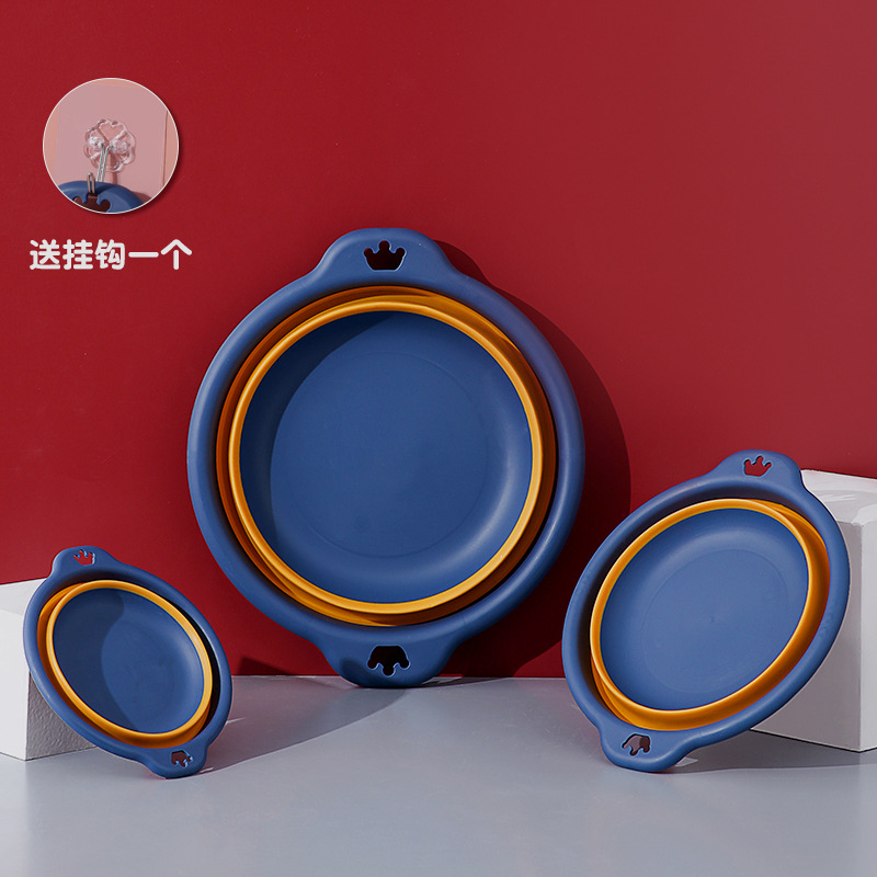 Household Folding Washbasin Lavabo Portable Chemical Bathroom Basin Children's Baby Washbasin Foot Spa Basin for Bath Pools Wash