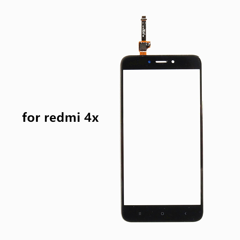 Touch Screen For Xiaomi Redmi 4X Touchscreen Panel Display Front Glass Digitizer Panel Replacement + 3M Sticker