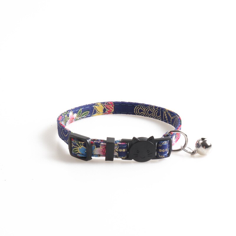Säkerhets elastisk fluga med klocka liten hund katthalsband säker mjuk 6 färger djurprodukter hundhalsband djurtillbehör: 7