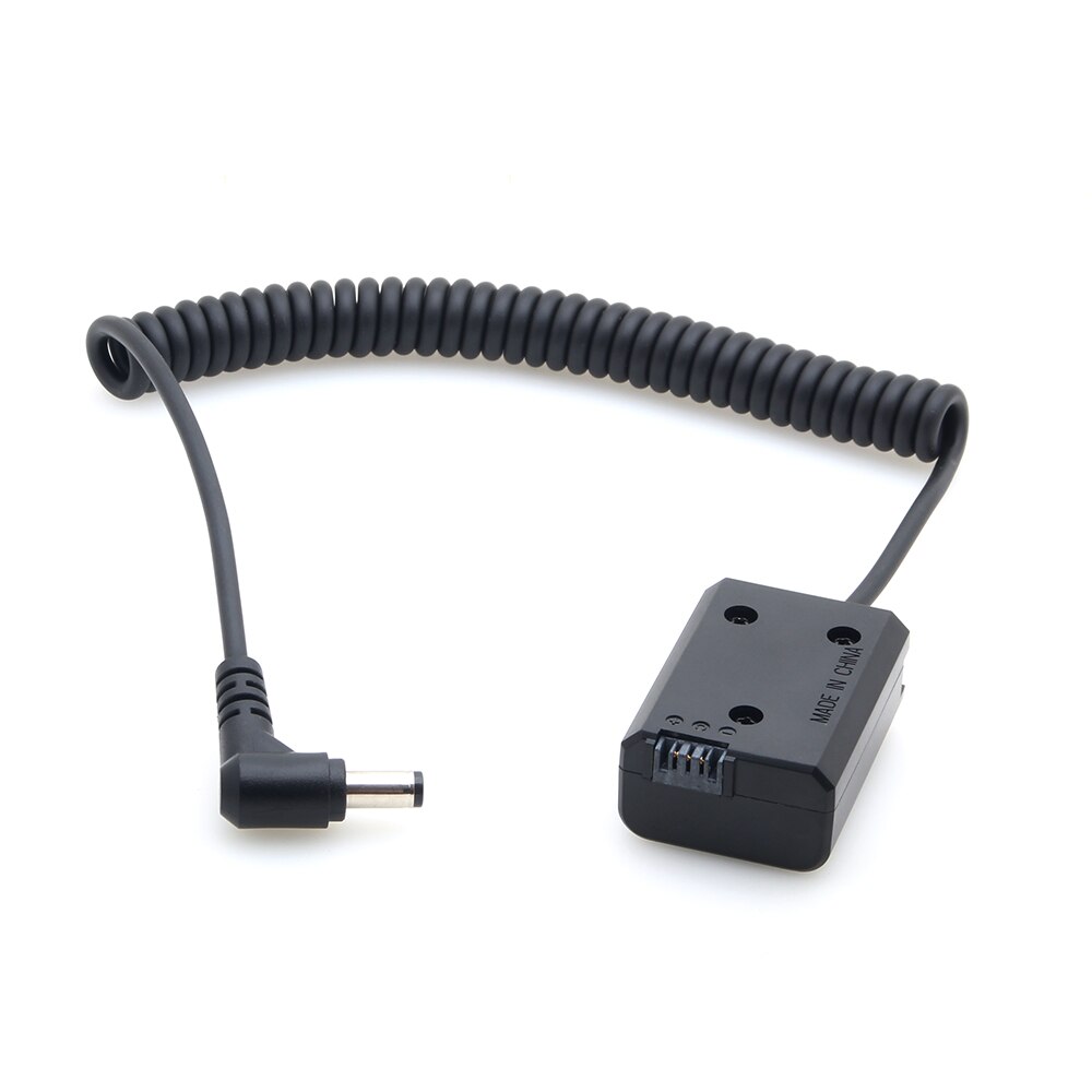 NP-FW50 Dummy Batterij Koppeling Adapter Met Dc Male Connector Power Opgerolde Kabel Voor A6500 A6300 A6000 A7 A72 A7s a7r