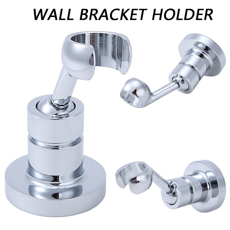 1PC Shower Bracket Universal Adjustable Swivel Shower Hose Handset Wall Bracket Holders Parts