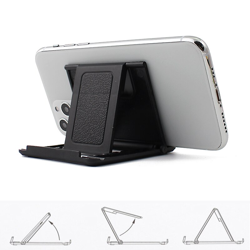 Soporte ajustable para teléfono móvil, soporte plegable de escritorio para iPhone 11, mi 9 Xiaomi, Samsung S10, iPhone 7, 8, X, XS