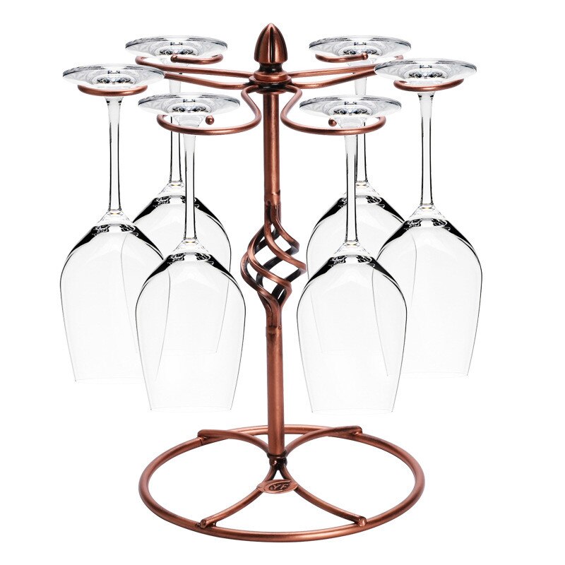 Metalen Koperen Bar Opslag Goblet Cup Rack Rekken Opknoping Wijnglas Decoraties Houder Bar Home Decor