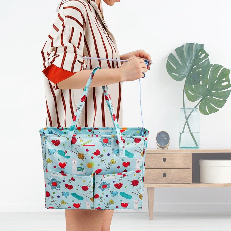 Yarn Storage Bag Crochet Yarn Storage Bag Knitting Yarn Storage Bag Crochet Needle Sewing Supplies Household