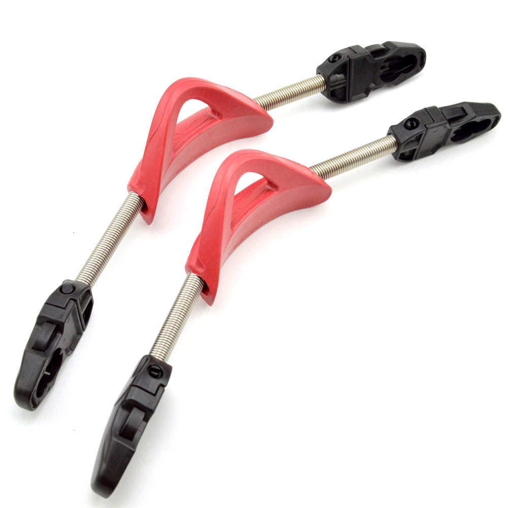 Flippers Anti-Slip Band 304 Rvs Lente Hak Bandjes Voor Cressi Mares Vinnen Open Hiel Duiken snorkelen Vinnen: Rood / L
