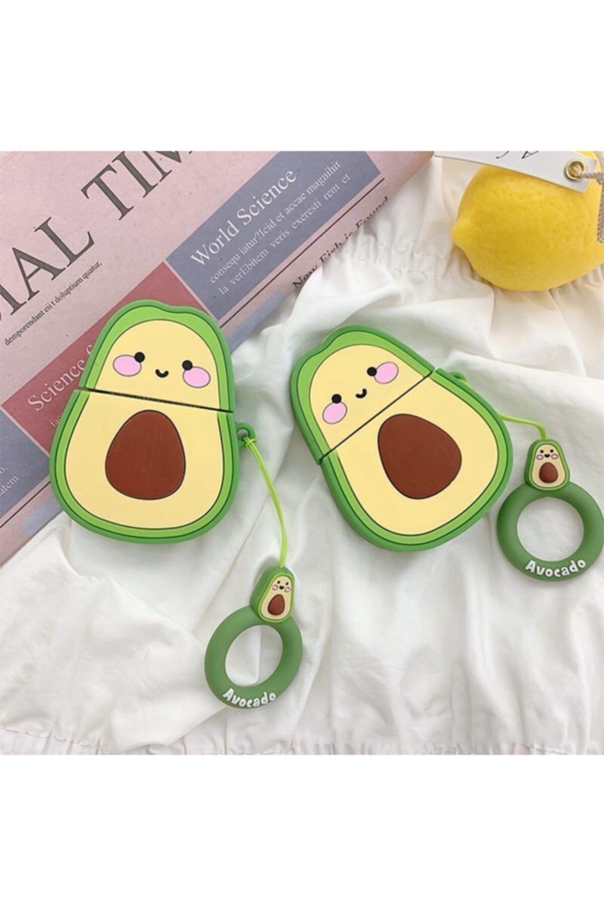 Avocado Pattern Airpods Case (1. Generation & 2 2nd Generation)