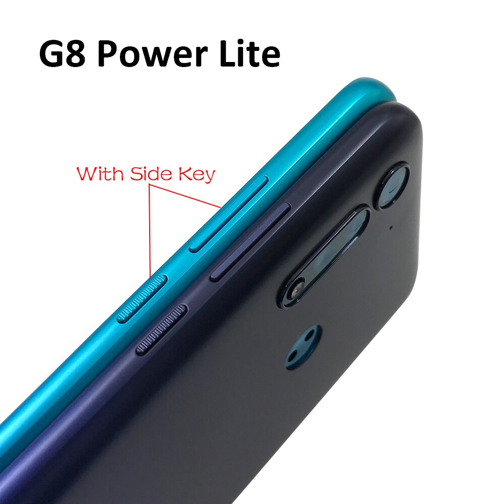 Battery Back Cover Rear Battery Housing with Glue For Motorola Moto G5 G6 E6 Play E7 Plus G8 Power Lite One Vision X4