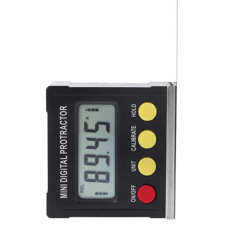 360 gradi Digital goniometro inclinometro scatola di livello elettronica Base magnetica strumenti di misura 62KD