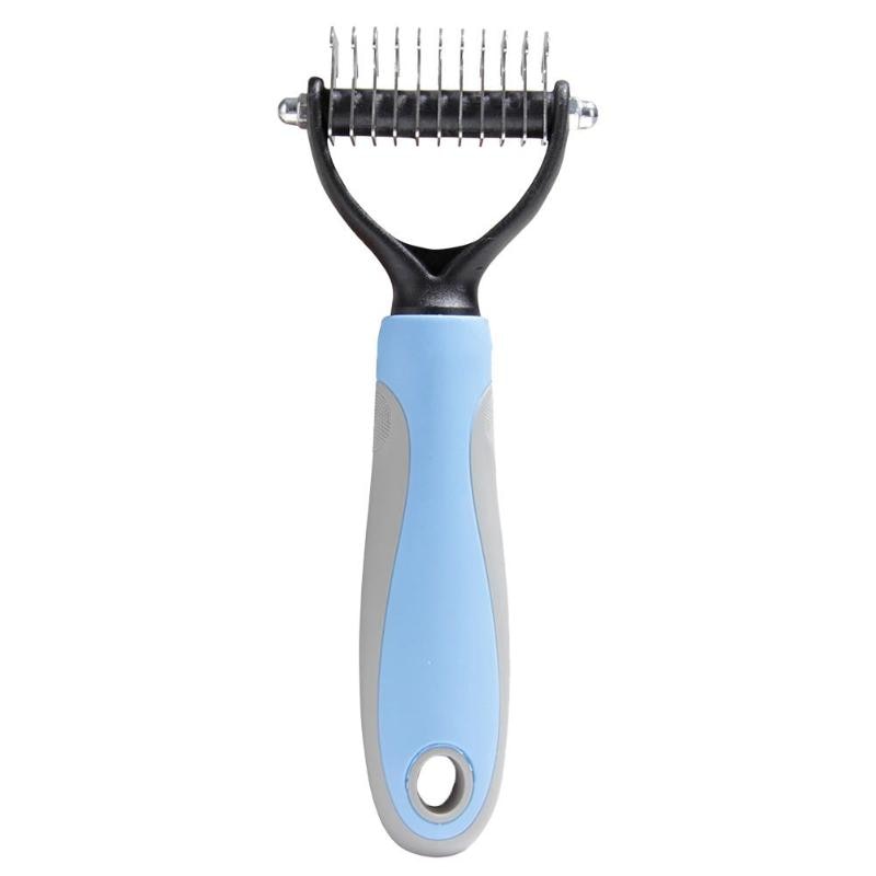 Cortador de nudos para pelo de mascota, peines de rastrillo para quitar el pelo, cepillo cepillado y caída de pelo para perros y gatos, cepillos de corte, suministros para Mascotas y Cachorros