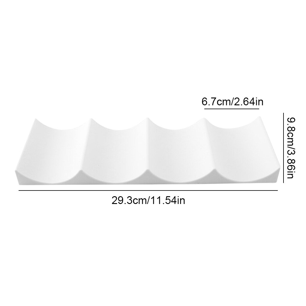 Bier Kan Anti-Slip Houder Siliconen Stacker Blikjes Koelkast Mat Dranken Rek Stapelen Tool Organizer Wijn Fles Houder: A