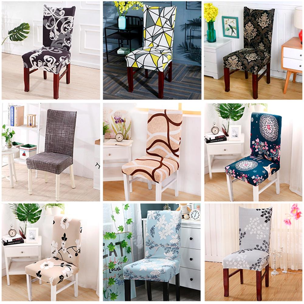 Housse de chaise élastique en spandex de style nordique royal, housse de siège de salle à manger extensible, housses de siège de chaise pour banquet de mariage, hôtel