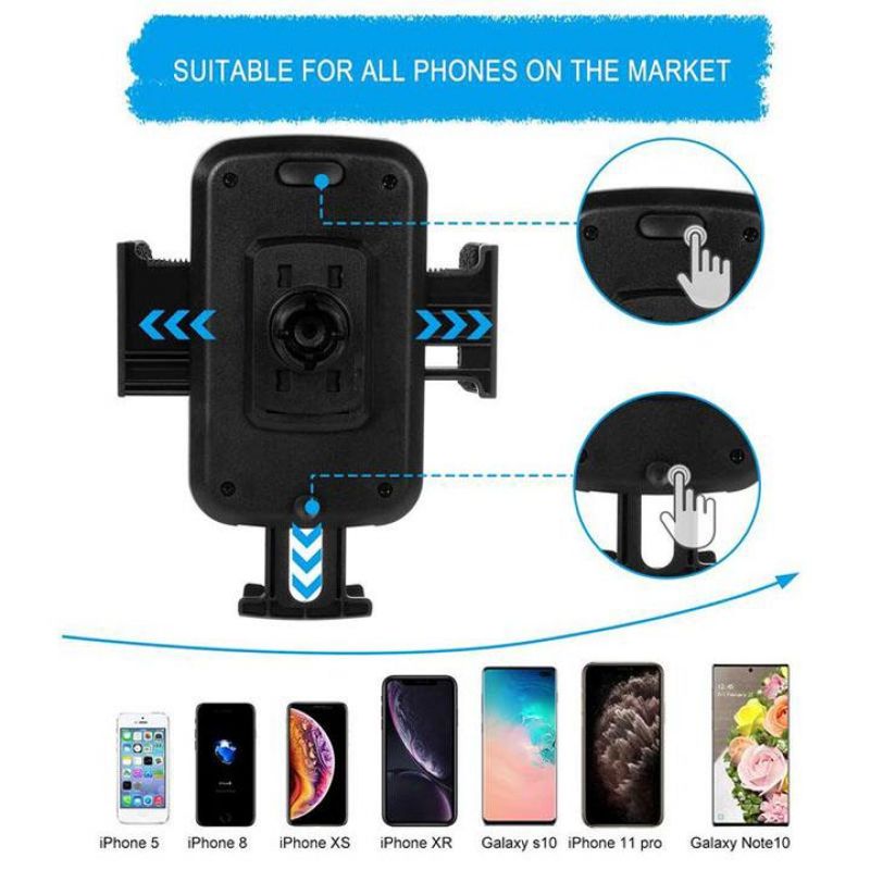 Universal kopholder telefon mount bil sugekop justerbar universal mount holder til telefon bil mobiltelefon mobil smartphone support