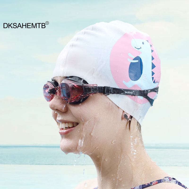 Badmuts Silicone Mannen En Vrouwen Waterdicht Plus Verdikking Lang Haar Sport Zwemmen Zwembad Cap Zwemmen Hoed Cover Voor Volwassen