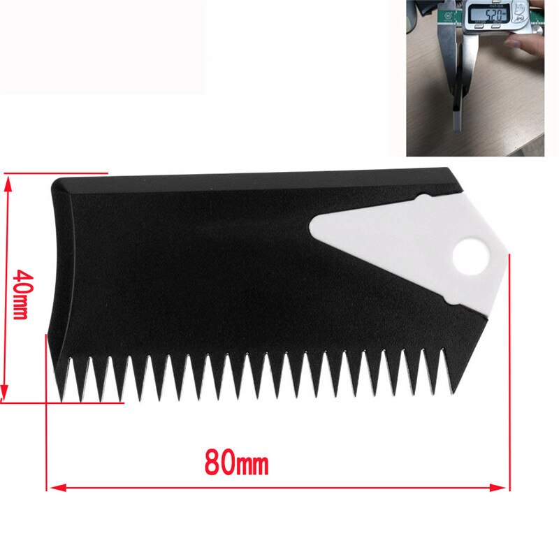 Plastic Surfboard Wax Comb SUP Wax Cleaner Remove With Fin Key Maintenance Safety Tool for Water Surfing Sport