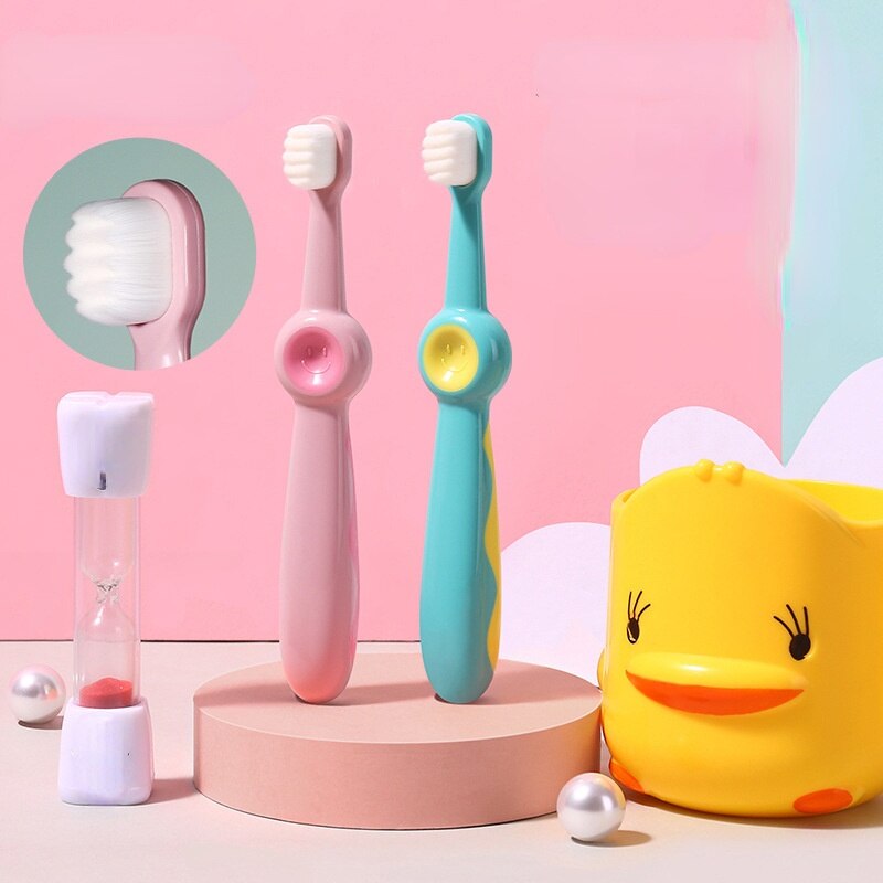 1pc Super Soft Kids Toothbrush Eco-friendly Teeth Care Toothbrush Portable Oral Cleaning Children Teeth Care Tool