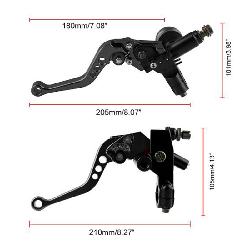 Motorcycle modified brake clutch CNC hydraulic disc brake clutch brake handbrake lever