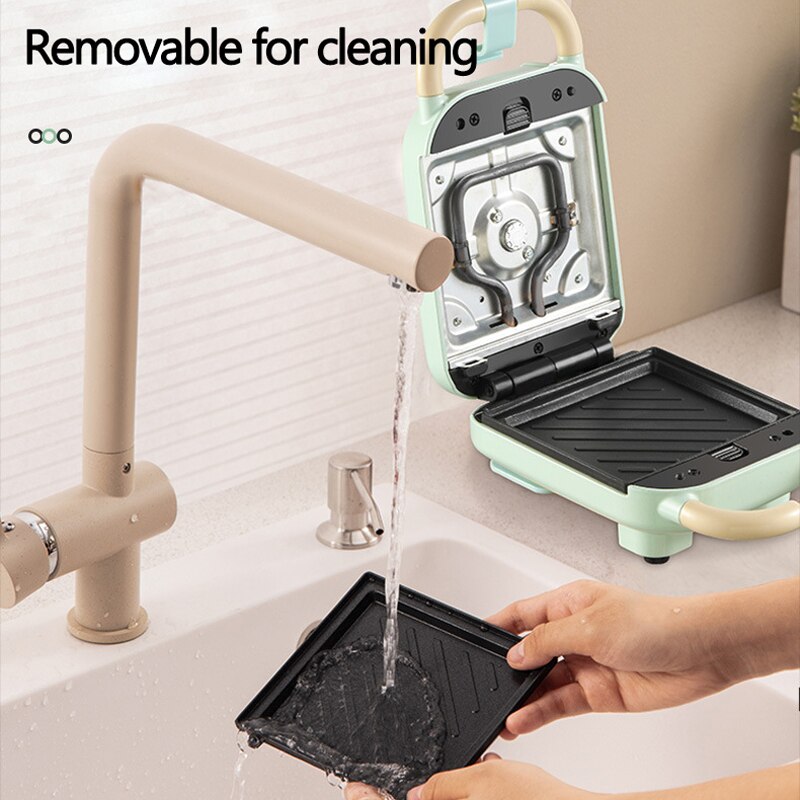 Electric Sandwich Maker Machine Waffle Maker Toaster Baking takoyaki Pancake Sandwichera Breakfast Maker Egg Cake Oven 220V