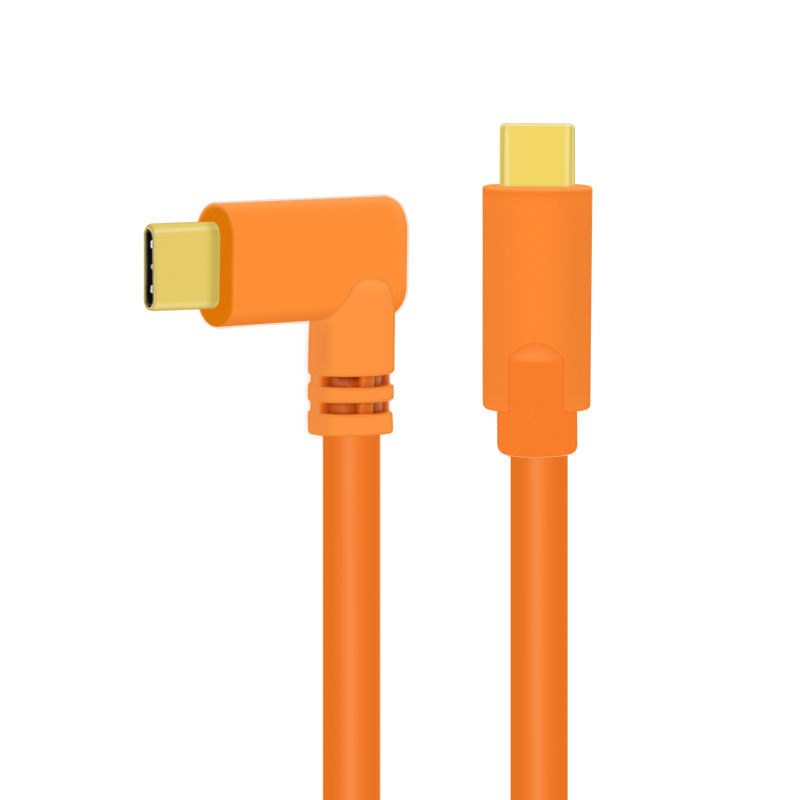 Schnellladekabel für oculus quest 2 vr headset, datenübertragungsende – usb  c 90 winkelstecker: Cc 5m