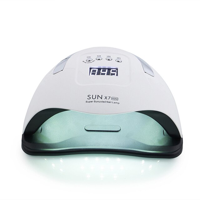 Lampara led para uñas SUN X9 MAX-Lámpara LED UV para manicura de uñas, 168W, aparato de secado rápido, secador de uñas de Gel: SUN X7 MAX / US