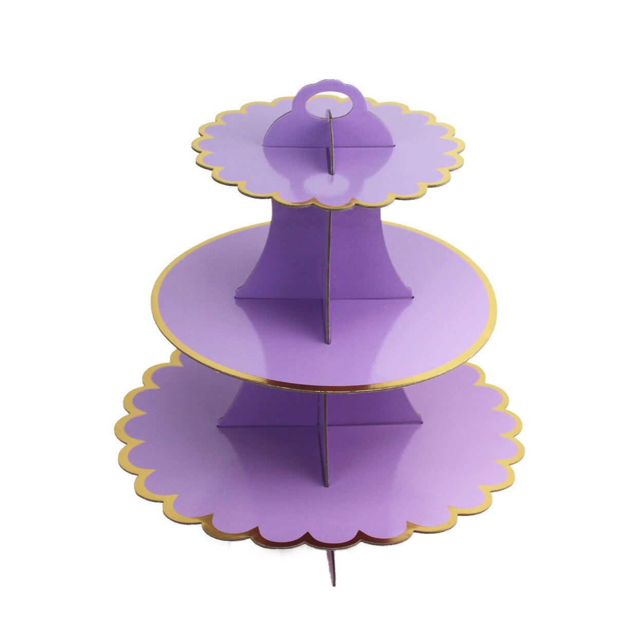3- stöckiger cupcake-ständer, nachmittagstee, hochzeitsteller, partygeschirr, einweg-kuchenständer, turm, geburtstagsdekoration