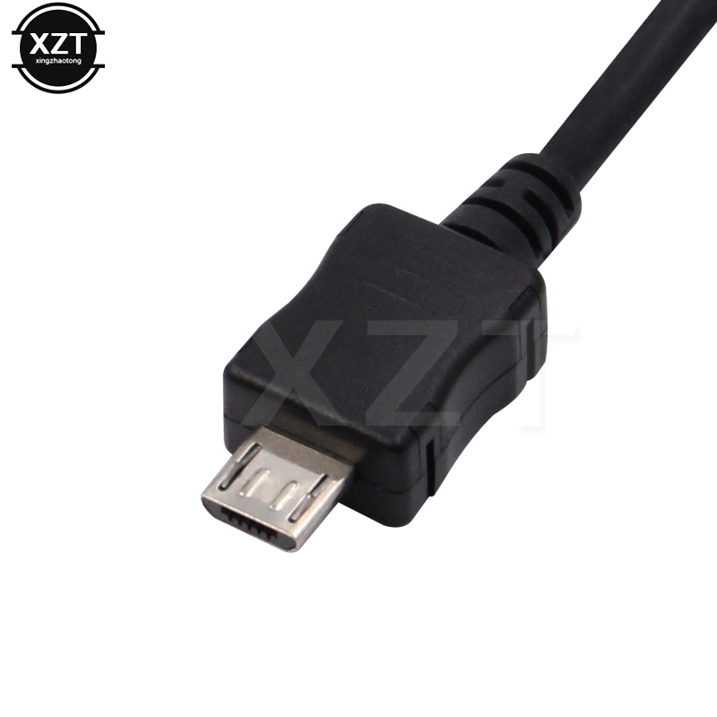 0.1M 10cm Mini USB Female to Micro USB Male Connector Adapter Cable for phones MP3 MP4