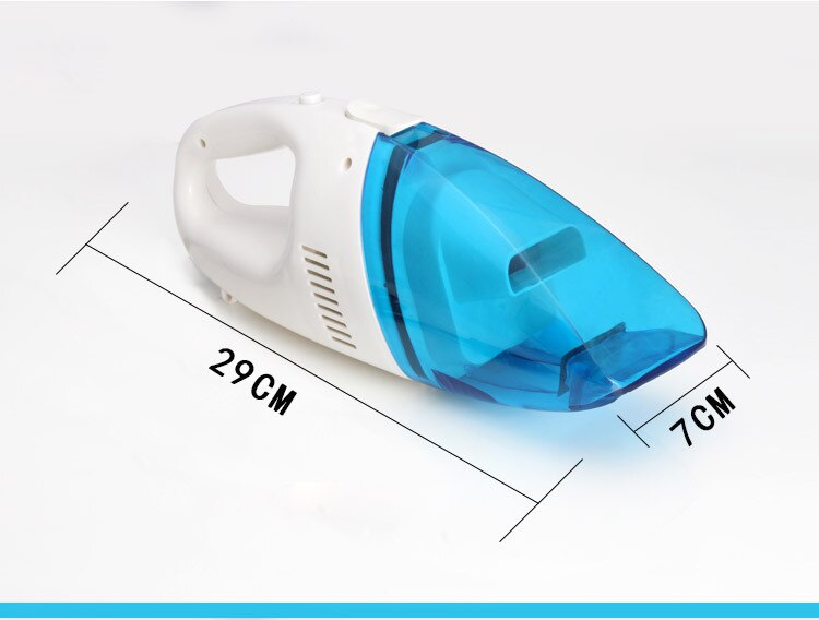 Mini car vacuum cleaner 60W portable handheld vacuum cleaner wet and dry car vacuum cleaner: Default Title