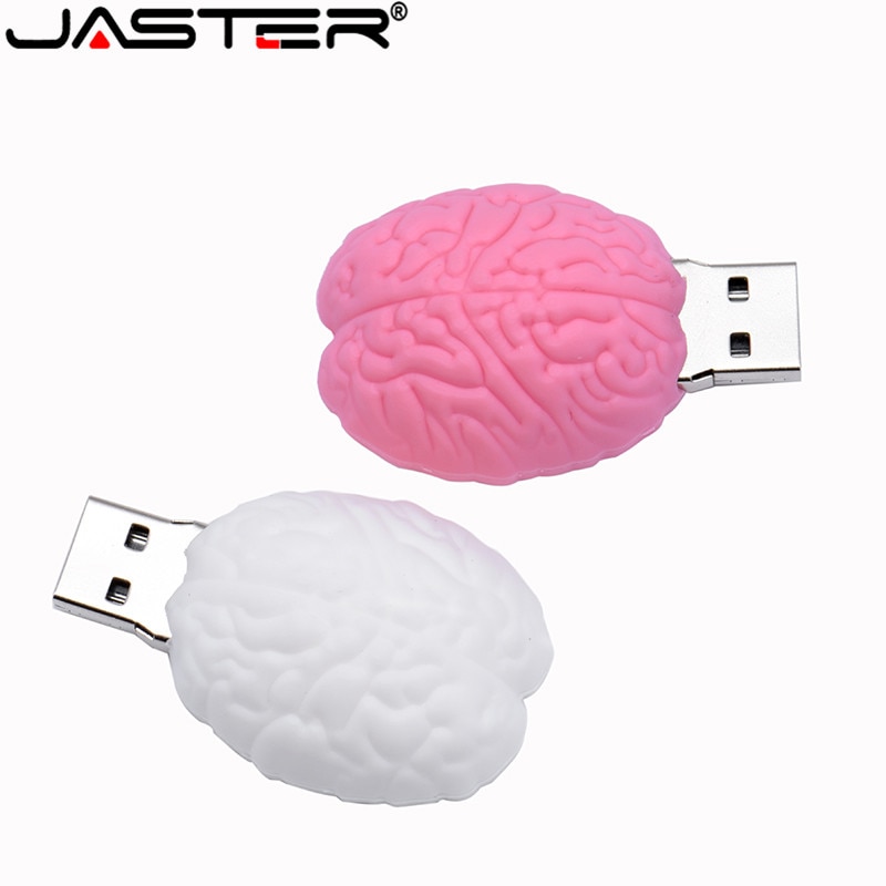 JASTER USB2.0 pendrive z motywem z kreskówki typu mózgu usb 4 GB 8GB 16GB 32GB 64 GB 128GB pamięci flash prezent urodzinowy