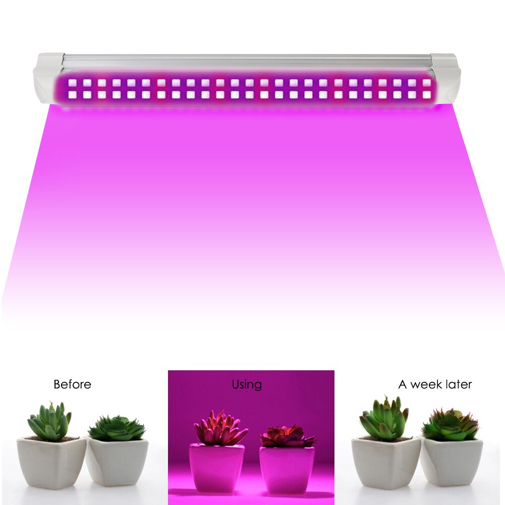 5 Pcs T8 Grow Light Tubes Full Spectrum Vegetables Flowers Plants Grow EU 600W Grow Light T8 Grow Light Bulbs