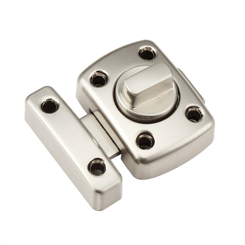 Zinc Alloy Universal Latch Lock Security Anti-theft Door Bolts Bedroom Drawer Privacy Catch Latch Furniture Hardware Tools