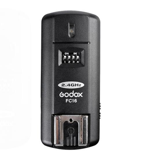 Godox 16 チャンネル Fc-16 スタジオ 2.4Ghz のリモートワイヤレスフラッシュトリガーとキヤノン EOS カメラ: Receiver Only