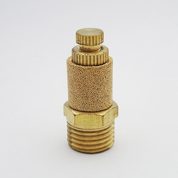 Pneumatisk lyddæmper lyddæmper filter flowhastighedsregulator sintret bronze sll -01/ sll -02/ sll -03/ sll -04