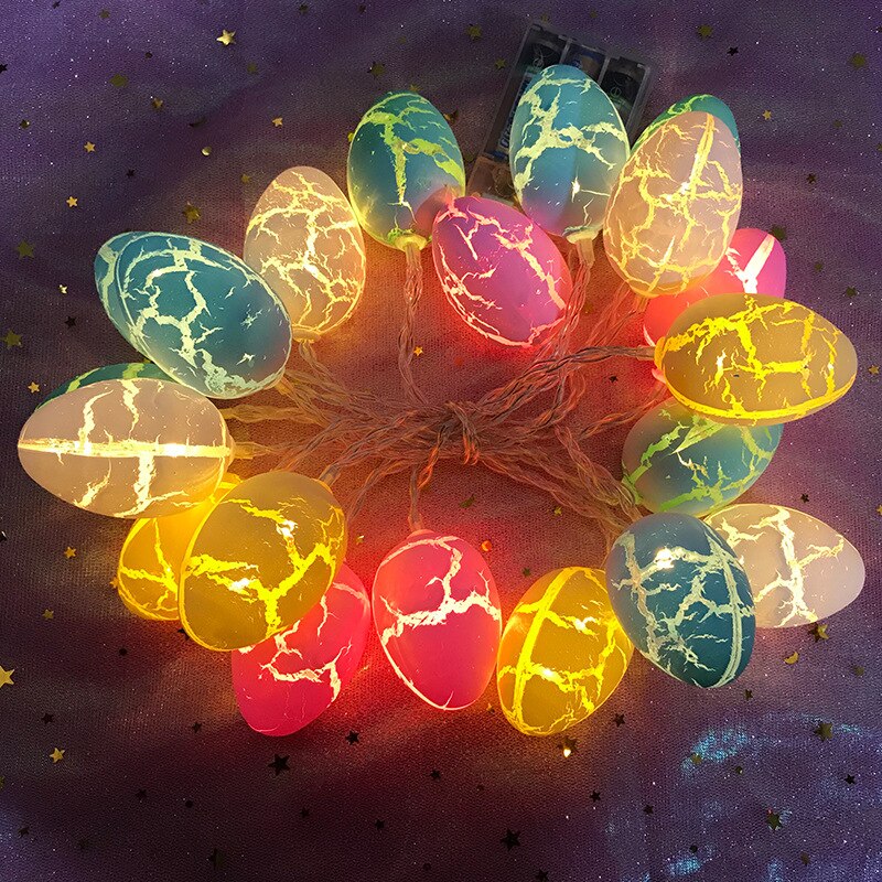 Easter Egg String Lights Led Light For Easter Day Party Decoration Supplies LED lamp light Decoration 1.8/3.3/4.8m Light String