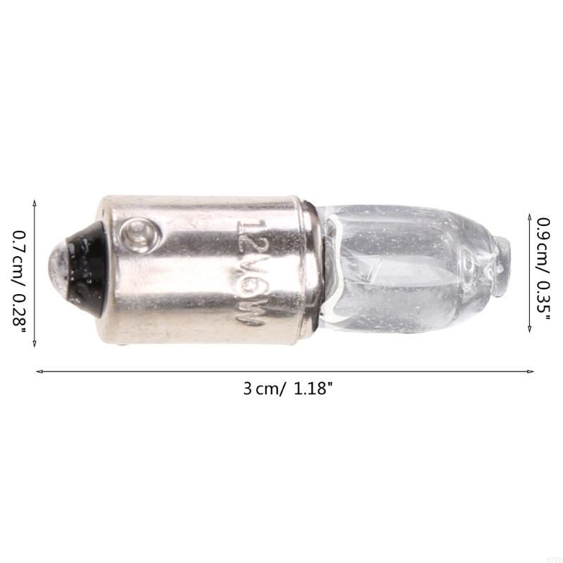 H7BD – ampoule LED universelle H6W 434 BAX9S 12V 6W, 10 pièces, pour phare voiture, ampoule brillante pour phare automobile,