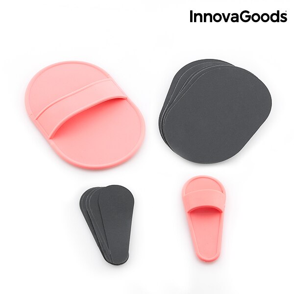 Tampons exfoliants et Epilation InnovaGoods (coussinets de rechange x10)