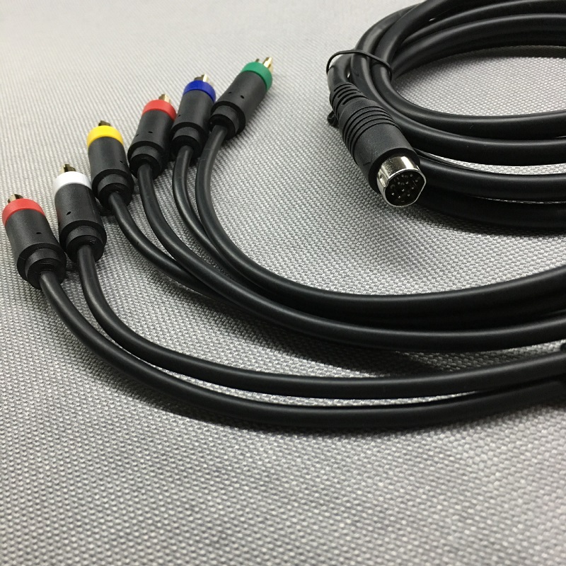 Multifunctionele Rgb/Rgbs Composiet Kabel Cord Voor Sega Saturn Voor Sony Pvm Bvm Nec Xm Upscaler Bnc Niet Component kabel