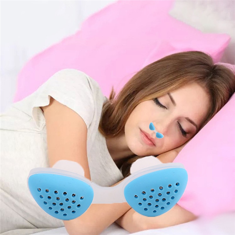 Siliconen Anti Snurken Ademen Slaap Nose Clip Snore Stopper Aid Neus Dilators Apparaat Congestie Slaaphulpmiddel Apparatuur