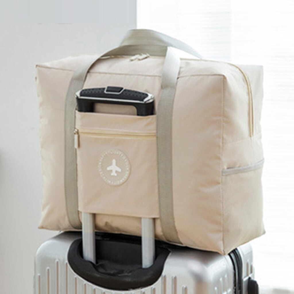 Aelicy Mode Waterdichte Reistas Grote Capaciteit Reis Duffle Vrouwen Nylon Opvouwbare Tas Mannen Bagage Reizen Schoudertas: BG