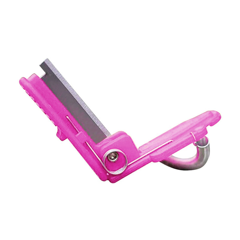 Farm Vegetable Fruit Picker Pickle Pepper Pickle Tip Picker Iron Nail Pick Grape Picker For Garden Tools garden tools: Pink