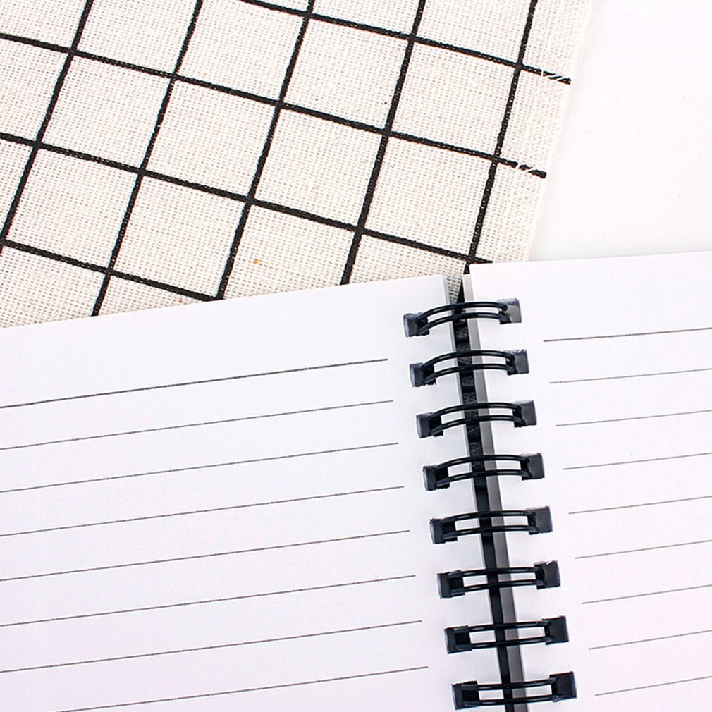 Multi-Size Eenvoudige Business Student Huiswerk Dagboek Notebook Monochrome Spoel Notebook Schetsboek